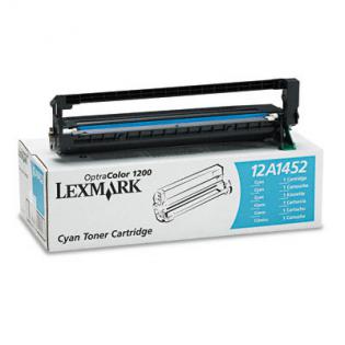 Lexmark azurový (cyan) toner, 12A1452