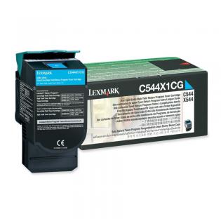 Lexmark azurový (cyan) toner, C544X1CG Lexmark azurový (cyan) toner, C544X1CG