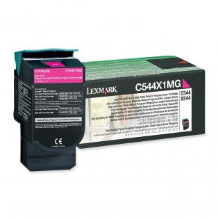 Lexmark purpurový (magenta) toner, C544X1MG