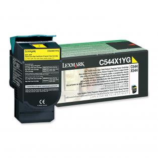 Lexmark žlutý (yellow) toner, C544X1YG