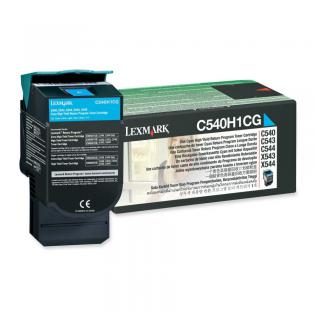 Lexmark azurový (cyan) toner, C540H1CG Lexmark azurový (cyan) toner, C540H1CG