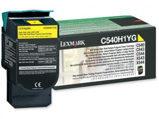Lexmark žlutý (yellow) toner, C540H1YG Lexmark žlutý (yellow) toner, C540H1YG