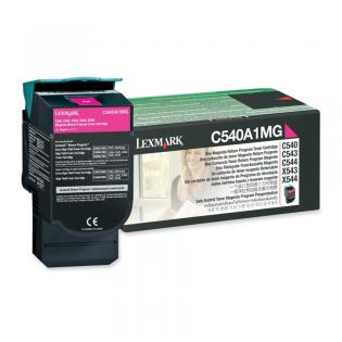 Lexmark purpurový (magenta) toner, C540A1MG