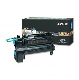 Lexmark azurový (cyan) toner, C792X1CG