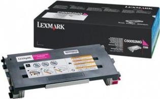 Lexmark purpurový (magenta) toner, C500S2MG