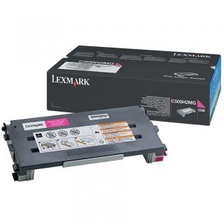 Lexmark purp. (magenta) toner, C500H2MG