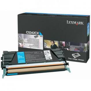 Lexmark azurový (cyan) toner, C5342CX Lexmark azurový (cyan) toner, C5342CX