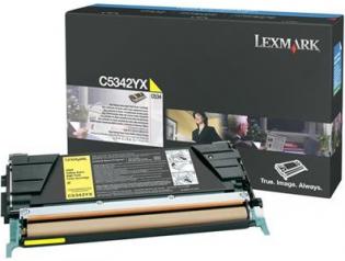 Lexmark žlutý (yellow) toner, C5342YX