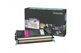 Lexmark purpurový (magenta) toner, C5200MS