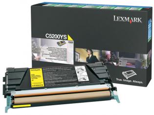 Lexmark žlutý (yellow) toner, C5200YS