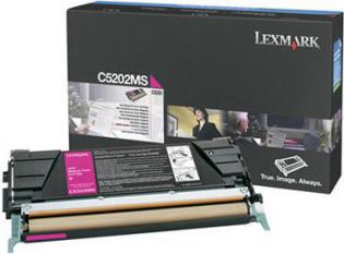 Lexmark purpurový (magenta) toner, C5202MS Lexmark purpurový (magenta) toner, C5202MS
