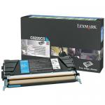 Lexmark azurový (cyan) toner, C5220CS