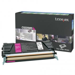 Lexmark purpurový (magenta) toner, C5220MS