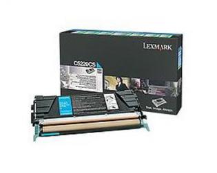 Lexmark azurový (cyan) toner, C5222CS Lexmark azurový (cyan) toner, C5222CS