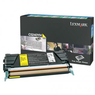 Lexmark žlutý (yellow) toner, C5240YH