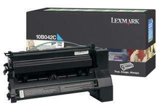 Lexmark azurový (cyan) toner, 10B042C Lexmark azurový (cyan) toner, 10B042C