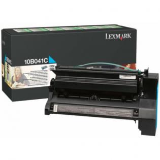 Lexmark azurový (cyan) toner, 10B041C