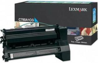 Lexmark azurový (cyan) toner, C780A1CG Lexmark azurový (cyan) toner, C780A1CG