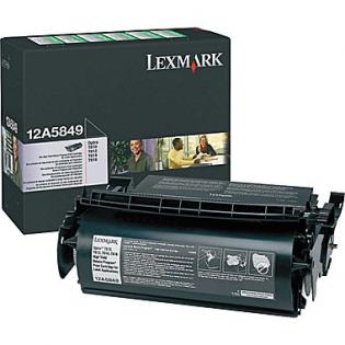 Lexmark toner, 12A5849 Lexmark toner, 12A5849