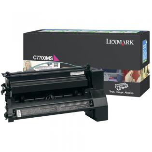 Lexmark purpurový (magenta) toner, C7700MS Lexmark purpurový (magenta) toner, C7700MS