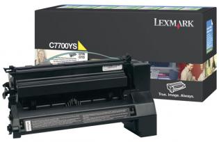 Lexmark žlutý (yellow) toner, C7700YS Lexmark žlutý (yellow) toner, C7700YS