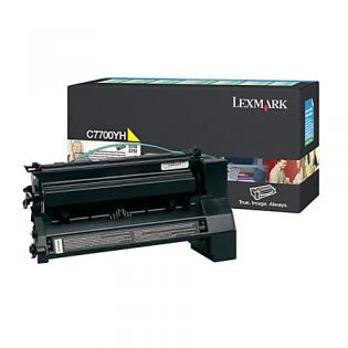 Lexmark žlutý (yellow) toner, C7700YH Lexmark žlutý (yellow) toner, C7700YH