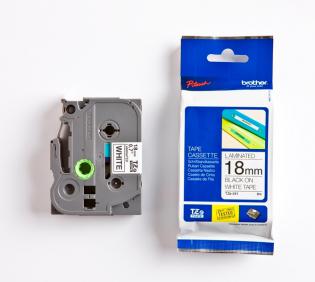 Brother páska černá na bílé, 18mm/8m, TZ-241