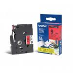 Brother páska černá na červené, 9mm/8m, TZ-421