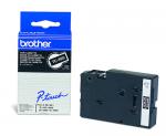 Brother páska bíla na černé, 9mm/7,7m, TC-395