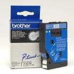 Brother páska modrá na bílé, 12mm, TC-203
