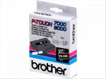 Brother páska bíla na černé, 12mm, TX-335