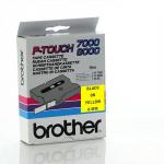 Brother páska černá na žluté, 6mm, TX-611