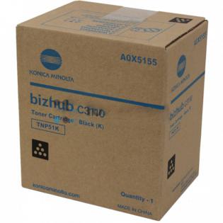 Minolta černý (black) toner, TNP-51K, A0X5155 Minolta černý (black) toner, TNP-51K, A0X5155