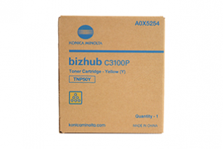 Minolta žlutý (yellow) toner, TNP-50Y, A0X5254 Minolta žlutý (yellow) toner, TNP-50Y, A0X5254