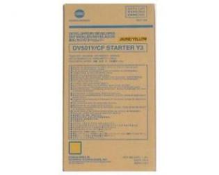 Minolta žlutý (yellow) developer (starter), DV501Y, 8937-858