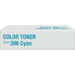 Ricoh azurový (cyan) toner, Type206-C, 400995