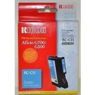Ricoh azurový (cyan) inkoust, RC-C11, 402283 Ricoh azurový (cyan) inkoust, RC-C11, 402283
