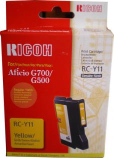 Ricoh žlutý (yellow) inkoust, RC-Y11, 402281 Ricoh žlutý (yellow) inkoust, RC-Y11, 402281