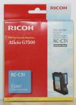 Ricoh azurový (cyan) inkoust, RC-C31, 405505