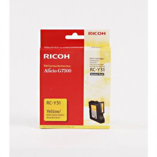 Ricoh žlutý (yellow) inkoust, RC-Y31, 405503 Ricoh žlutý (yellow) inkoust, RC-Y31, 405503