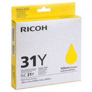 Ricoh žlutý (yellow) inkoust, GC-31LY, 405691 Ricoh žlutý (yellow) inkoust, GC-31LY, 405691