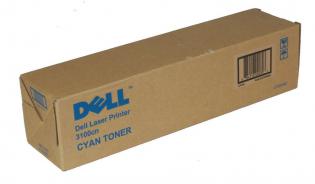 Dell azurový (cyan) toner, 0K4973, 593-10061 Dell azurový (cyan) toner, 0K4973, 593-10061