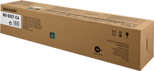 Sharp azurový (cyan) toner, MX-62GTCA Sharp azurový (cyan) toner, MX-62GTCA