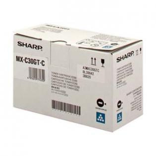 Sharp azurový (cyan) toner, MX-C30GTC Sharp azurový (cyan) toner, MX-C30GTC