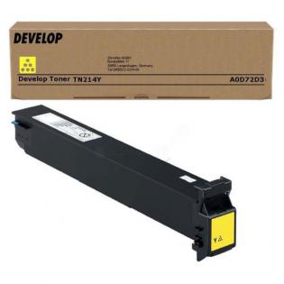 Develop žlutý (yellow) toner, DTN214Y, A0D72D3 Develop žlutý (yellow) toner, DTN214Y, A0D72D3