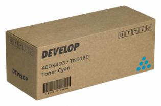 Develop azurový (cyan) toner, DTN318C, A0DK4D3 Develop azurový (cyan) toner, DTN318C, A0DK4D3