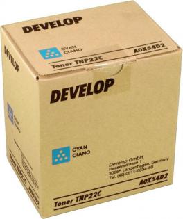 Develop azurový (cyan) toner, DTNP-22C, A0X54D2 Develop azurový (cyan) toner, DTNP-22C, A0X54D2