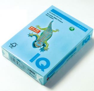 IQ COLOR pastelová středně modrá A4, 160 g