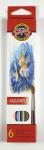Aquarelové pastelky Mondeluz  - 6 barev