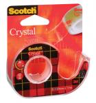 Lepicí páska Scotch Crystal s odvíječem, 19mm